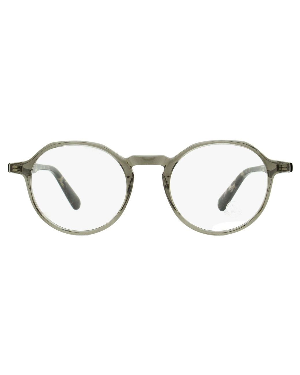Moncler Black Moncler Ml5120 Oval Keyhole Bridge Eyeglasses for men