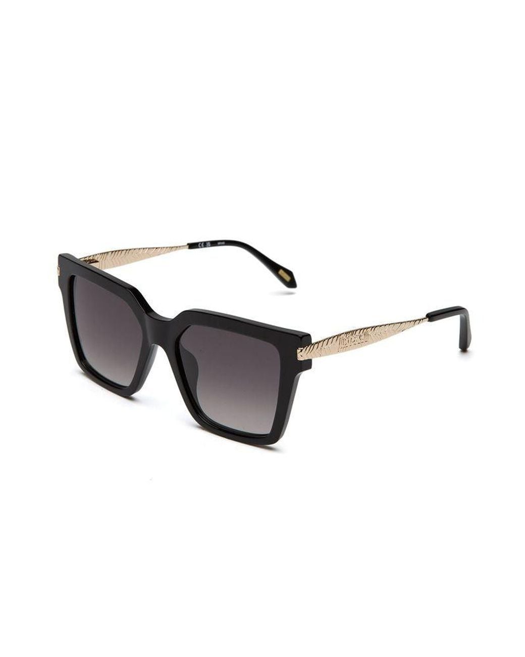 Just Cavalli Black Sunglasses Acetate Eyewear