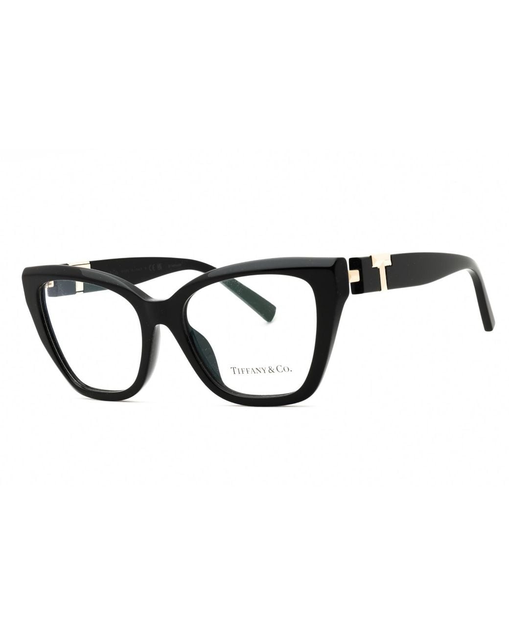 Tiffany & Co Black Tiffany 0Tf2271 Cat Eye Acetate Eyeglasses