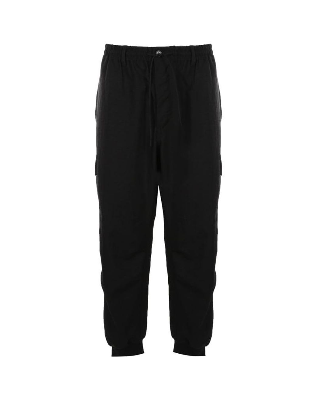 Y3 Cargo Pants In Cotton in Black for Men Lyst UK