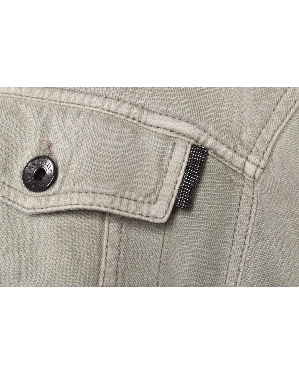Brunello Cucinelli Natural Light Linen Jacket