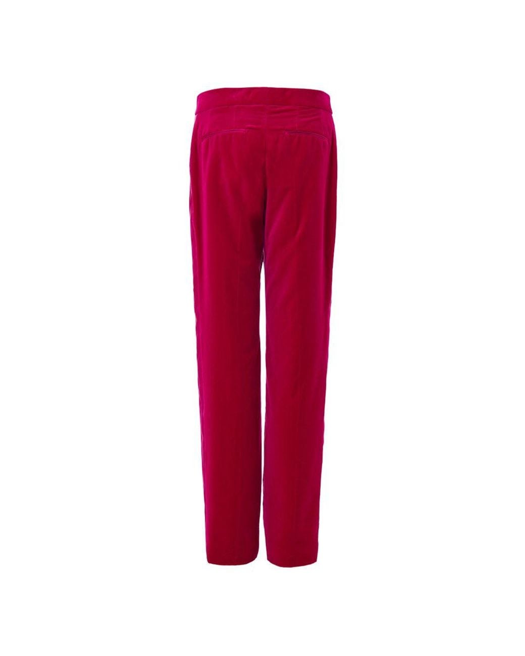 Tom Ford Red Straight Trousers