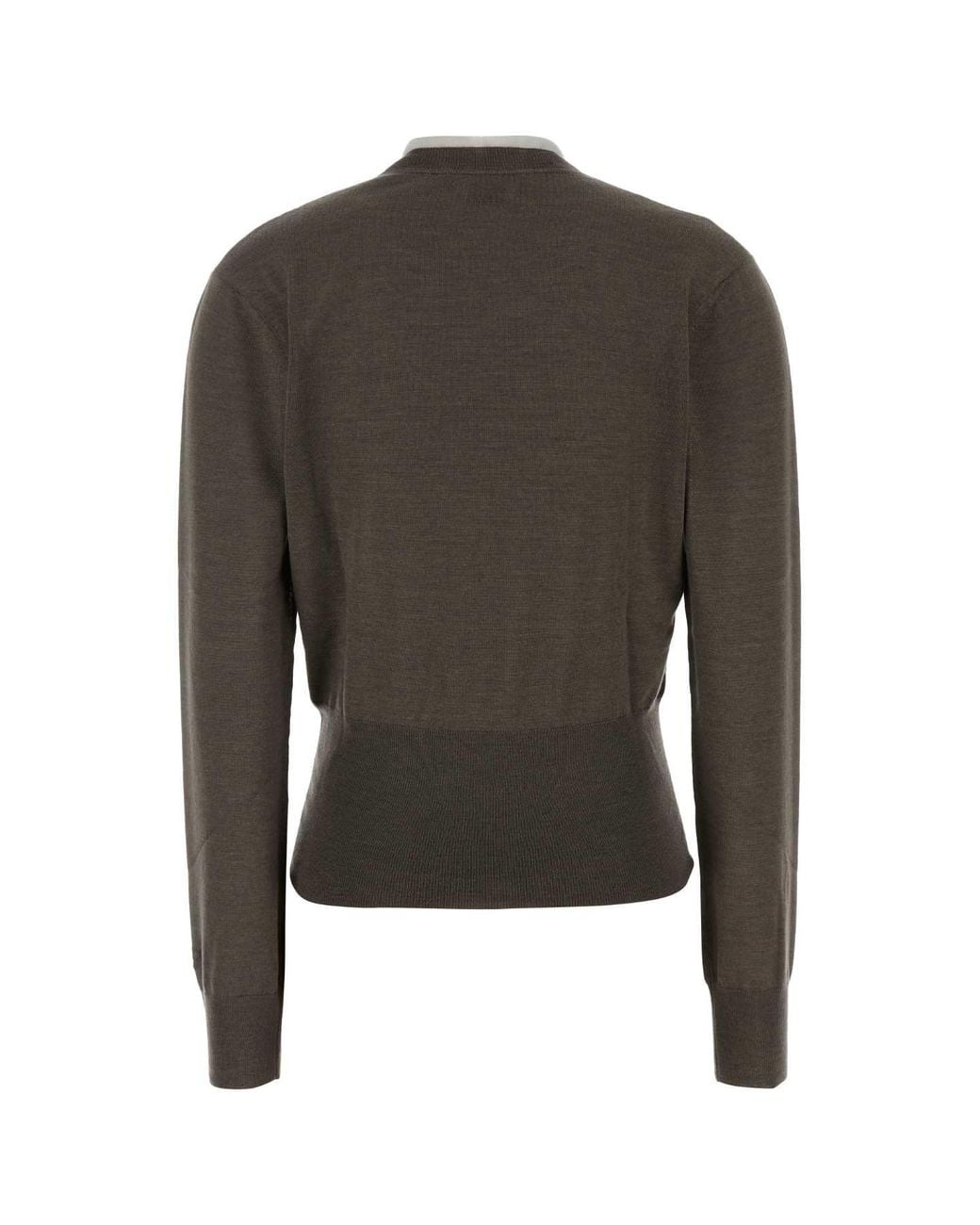 Fendi Black Dove Cashmere Blend Sweater