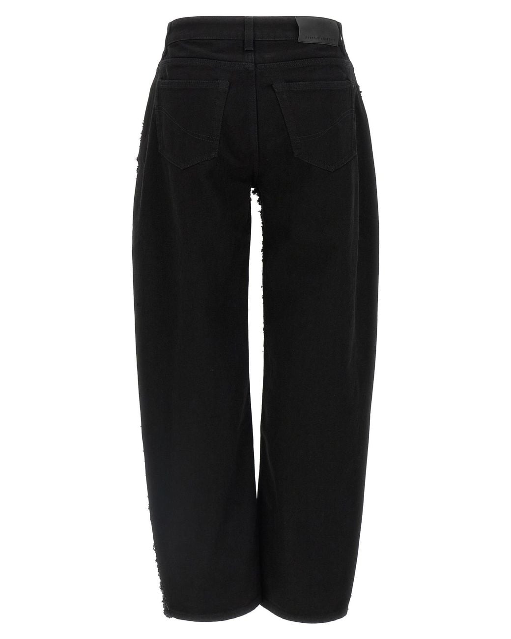Stella McCartney Black Bouclé Jeans