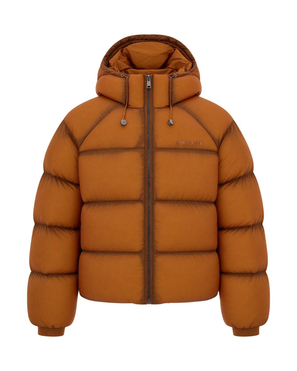 Daily Paper Brown Down Jacket Nylon Padded for men