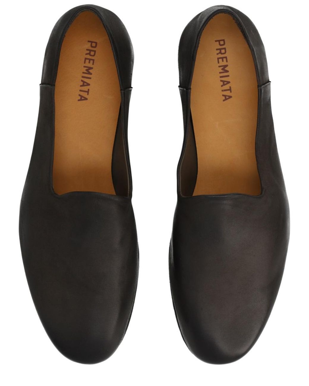 Premiata Brown Premiata Calf Leather Loafer for men