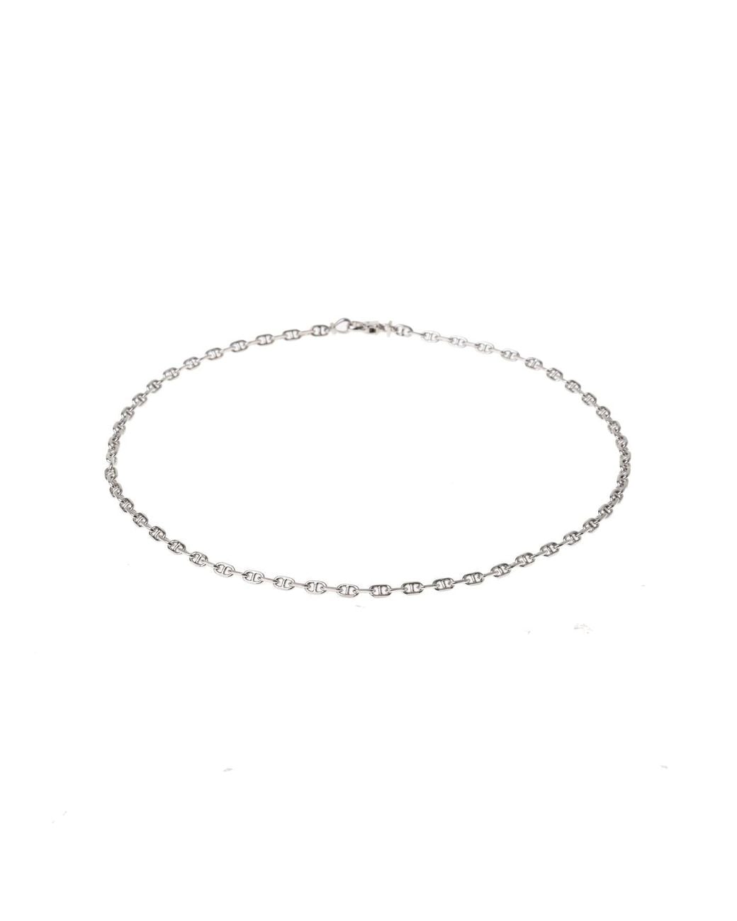 Tom Wood White Cable Chain Necklace