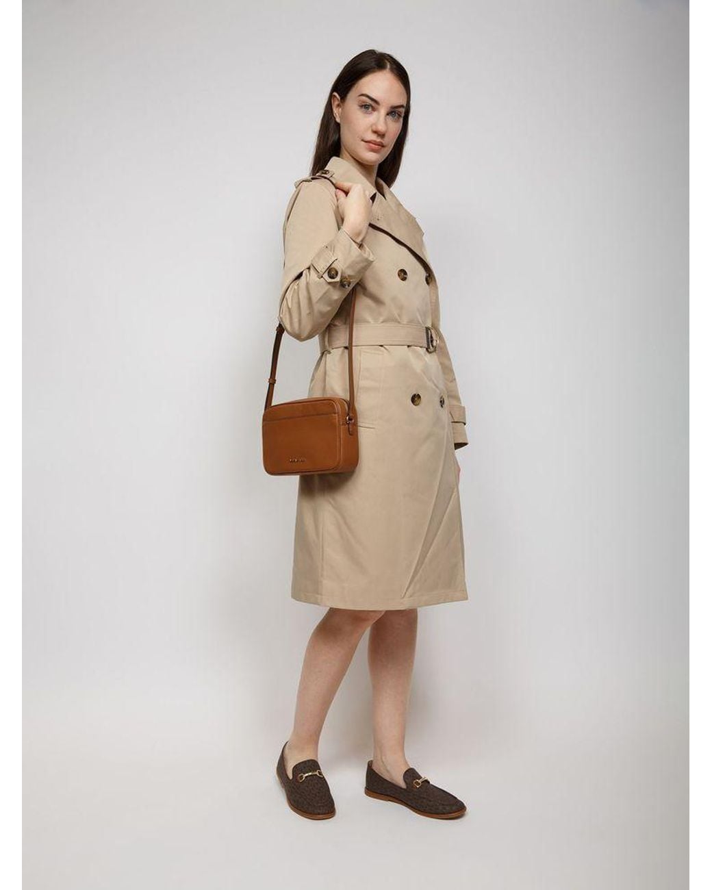 Michael Kors Natural Crossbody Bag Leather Crossbody-Bags