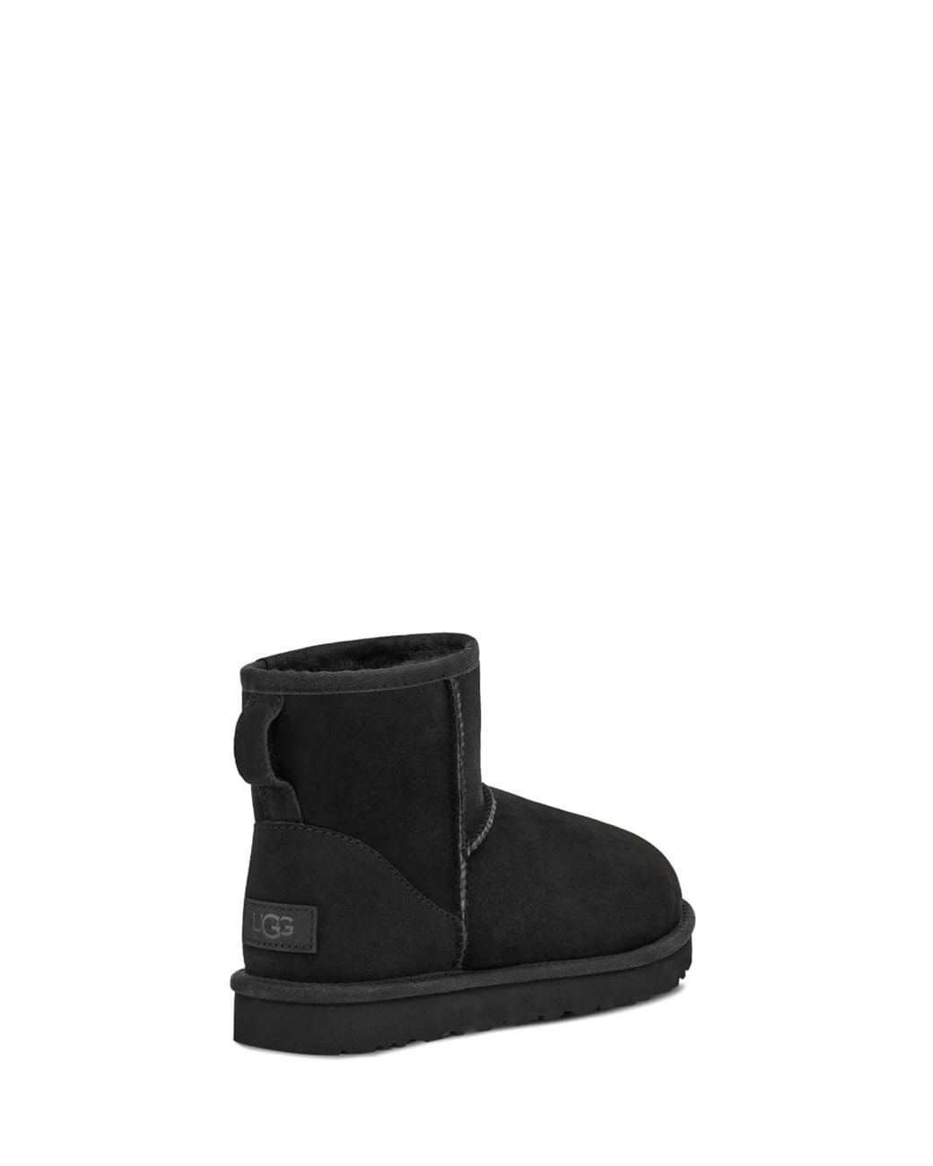 Ugg Black Boots Leather