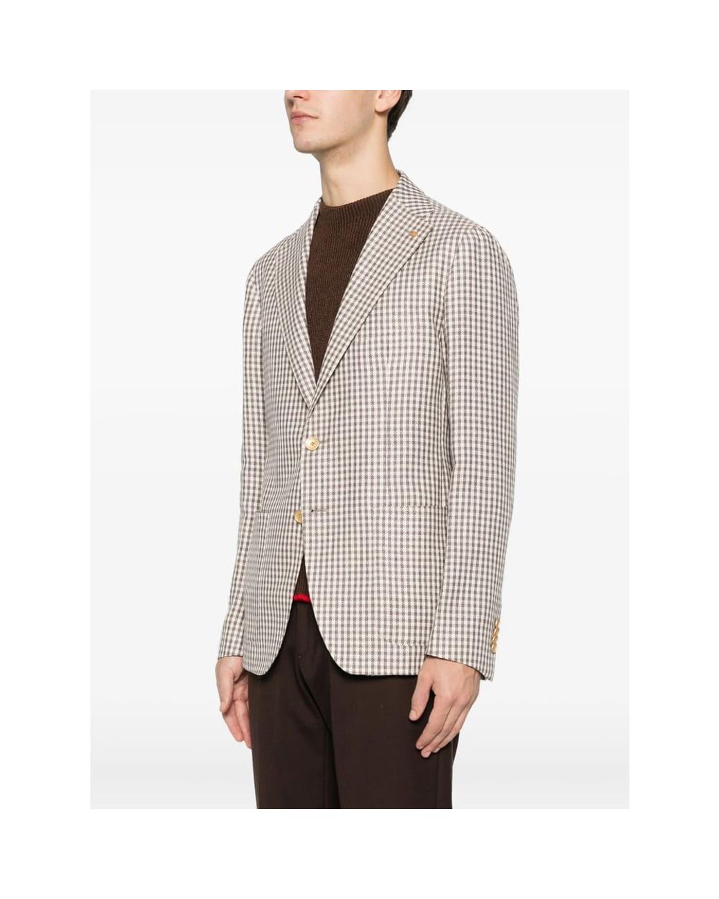 Tagliatore Brown Jacket for men