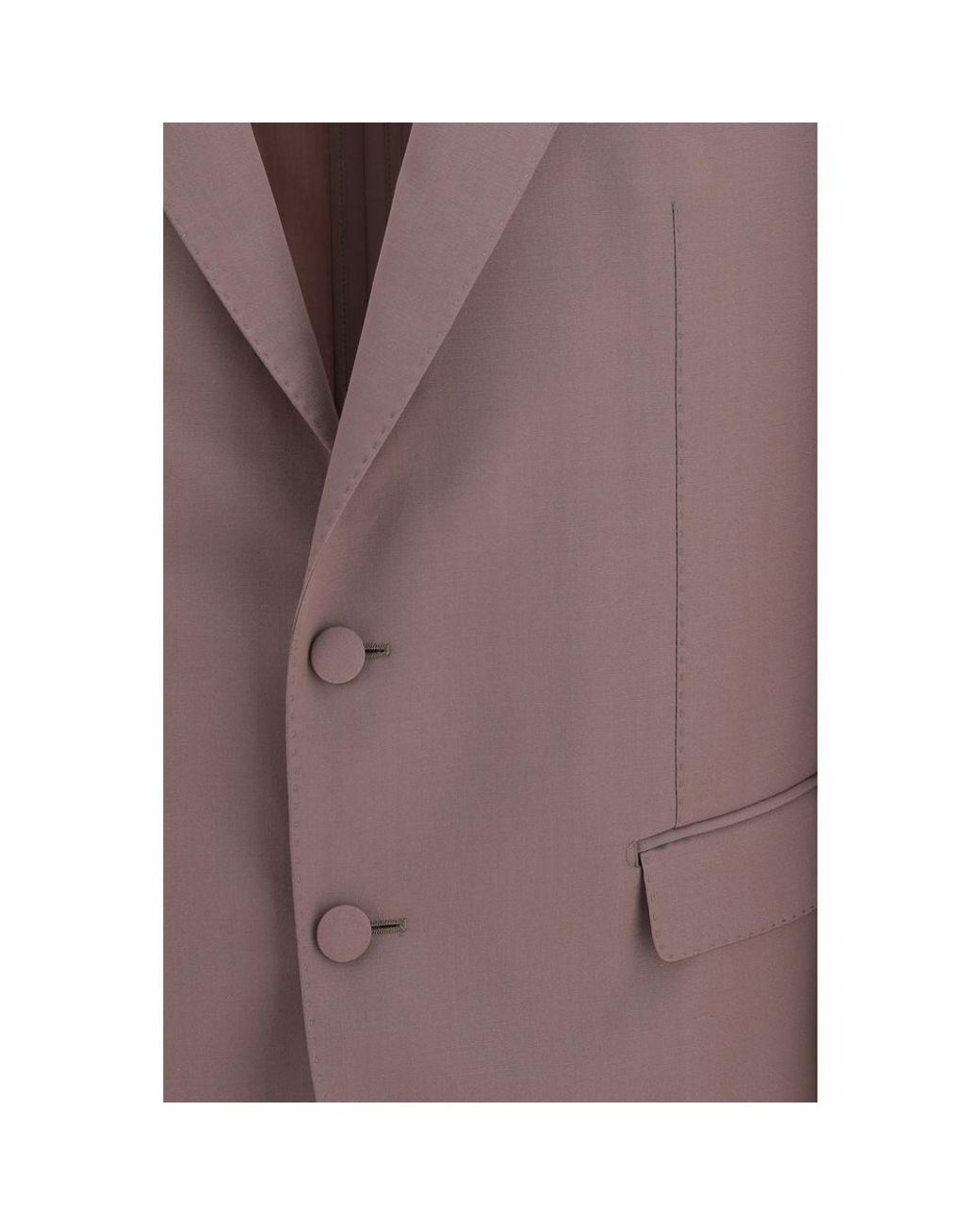 Dolce & Gabbana Brown Wool Oves Aries Jacket for men
