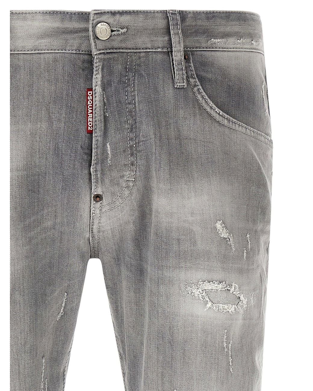 DSquared² Gray 5 Tasche Jeans