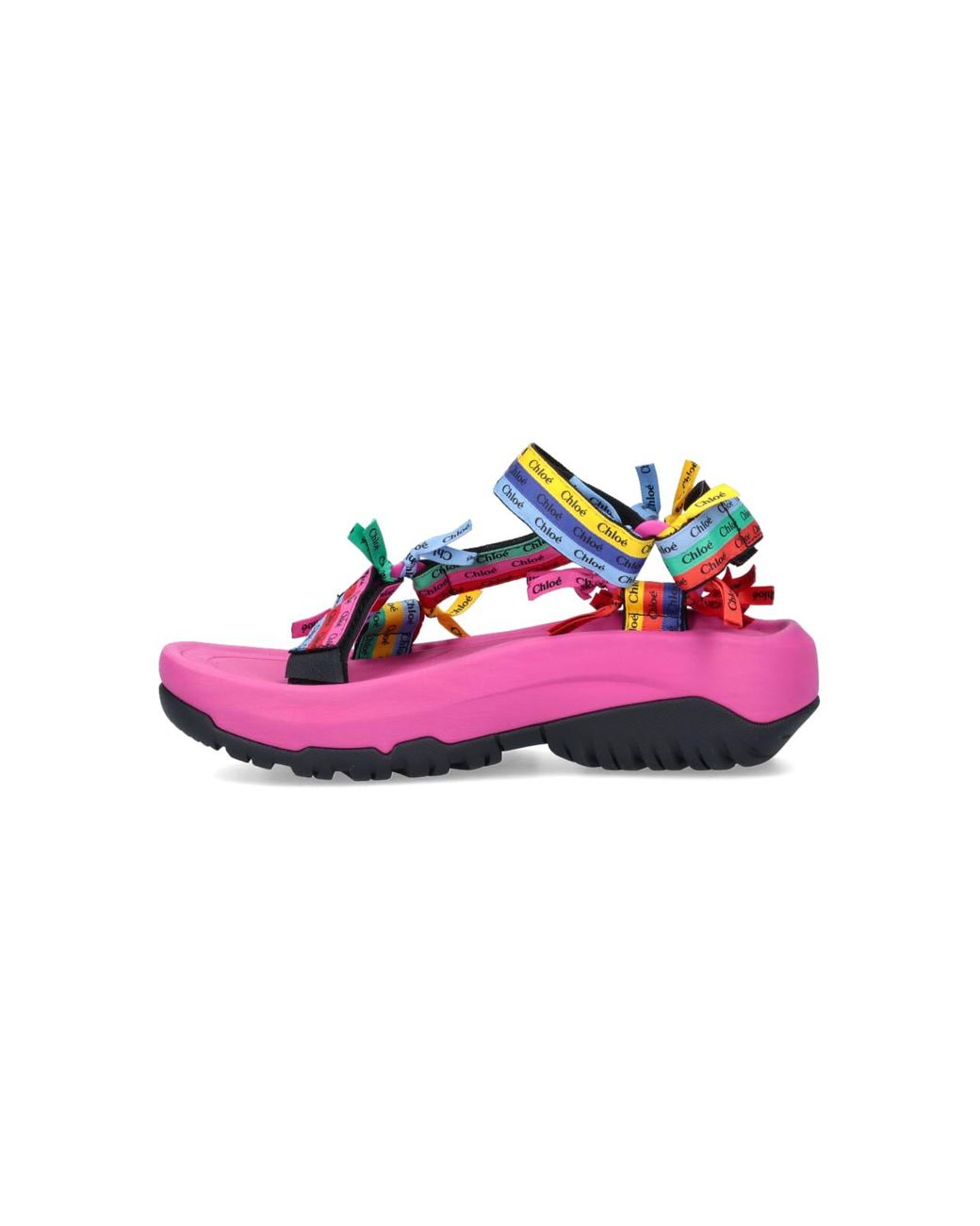 Chloe shop rainbow sandals