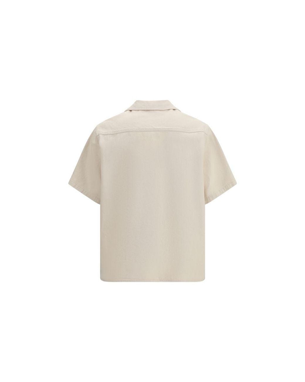 Valentino Garavani Natural Beige Denim Shirt for men