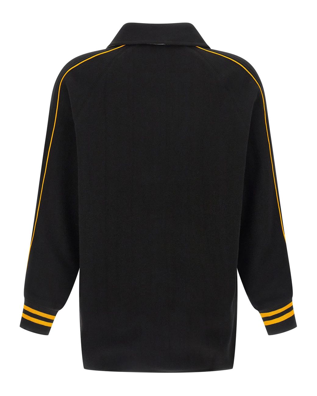 Bode Black 'Monogram Snap' Reversible Jacket for men