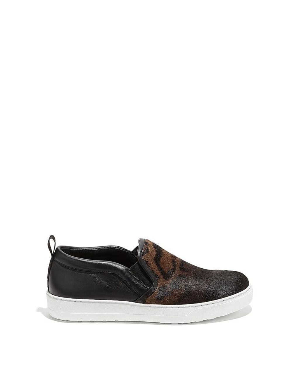 Ferragamo White Slip On Sneaker