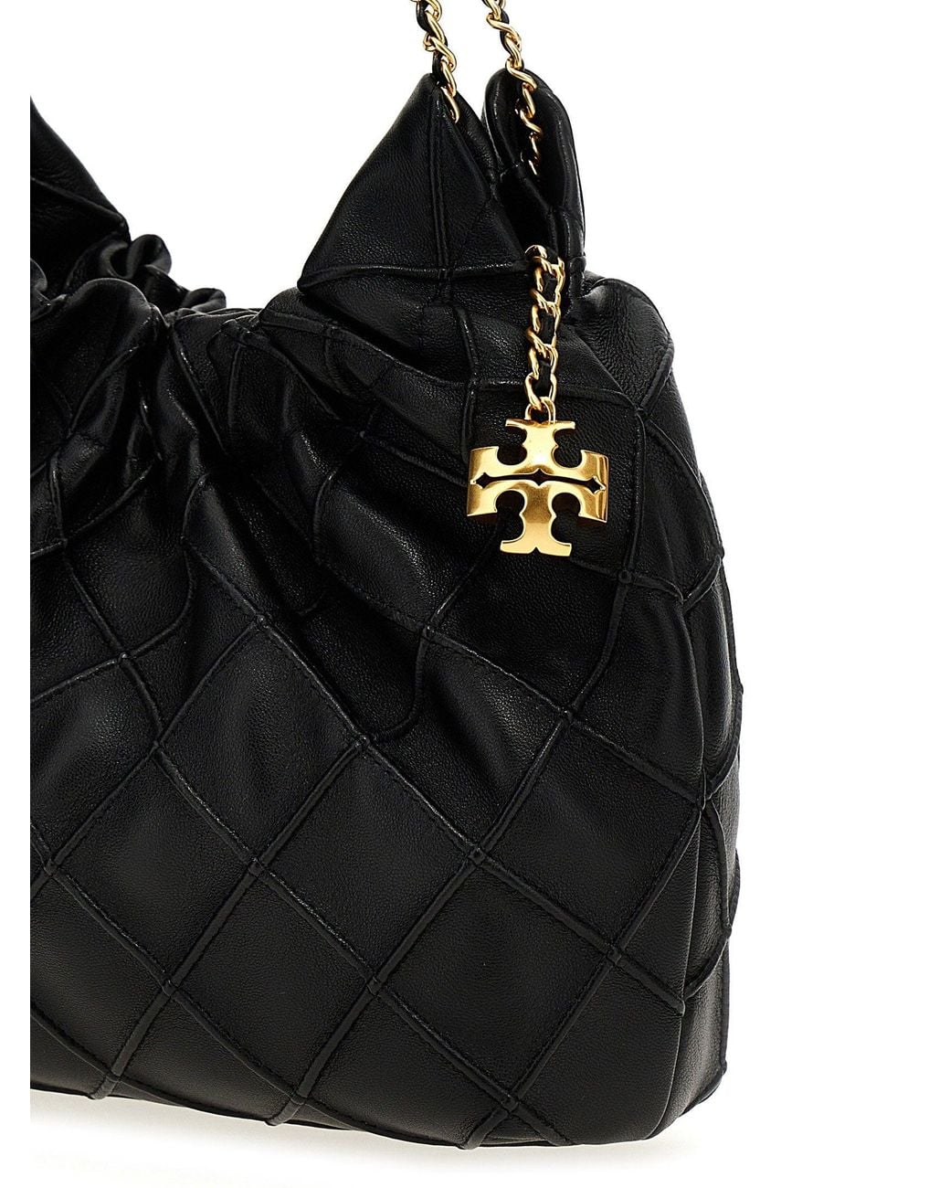 Tory Burch Black Fleming Shoulder Bag