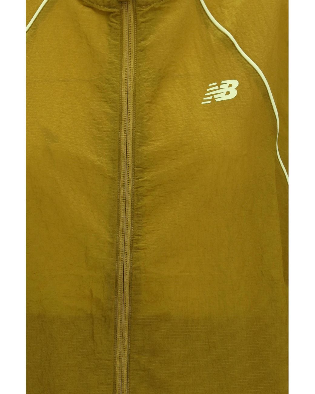 New Balance Green Sport Legacy Jacket Recycled Nylon