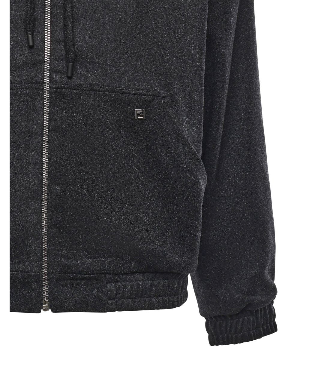 Fendi Black Sweaters Cashmere for men