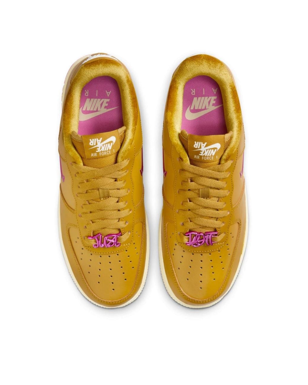 Nike Yellow Nike Air Force Sneaker