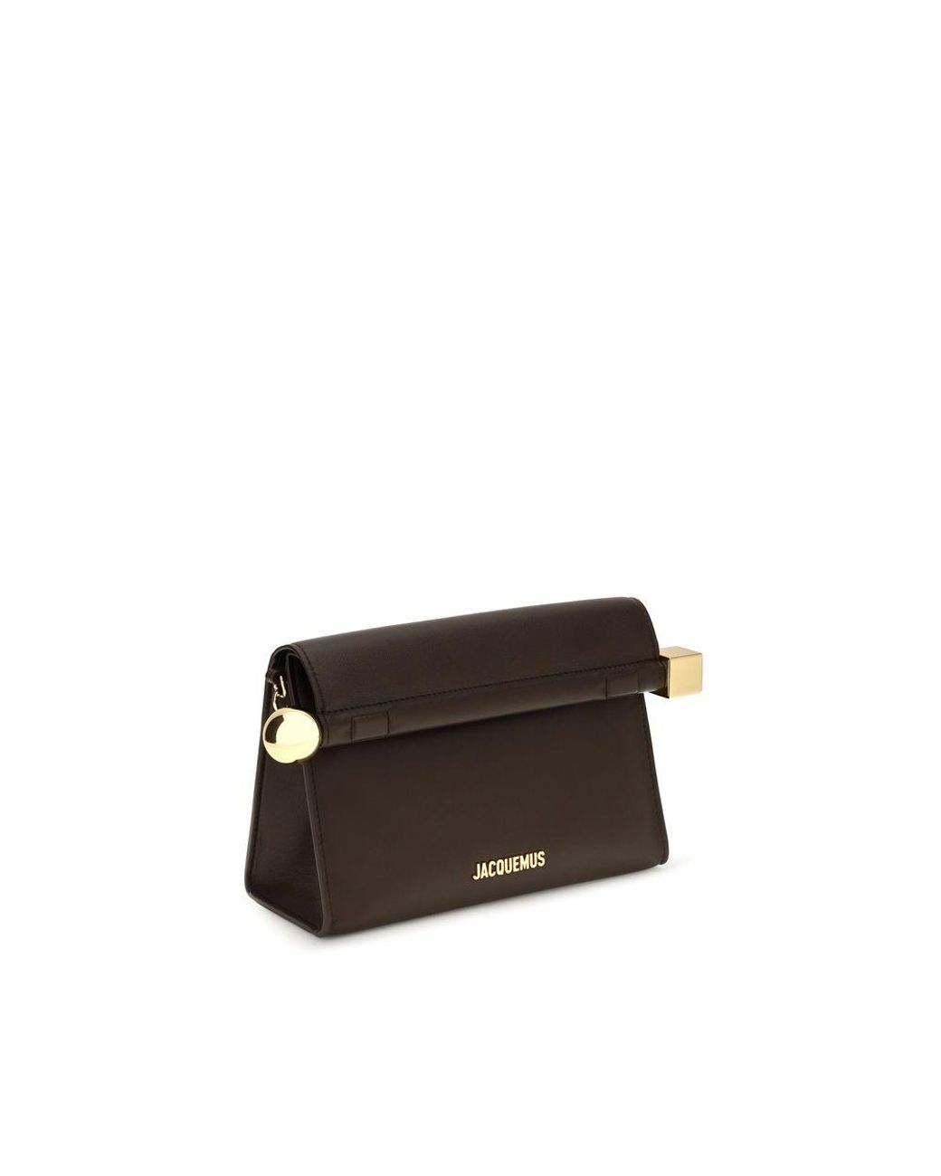Jacquemus Brown Lamb Ovis Aries Clutch Bag