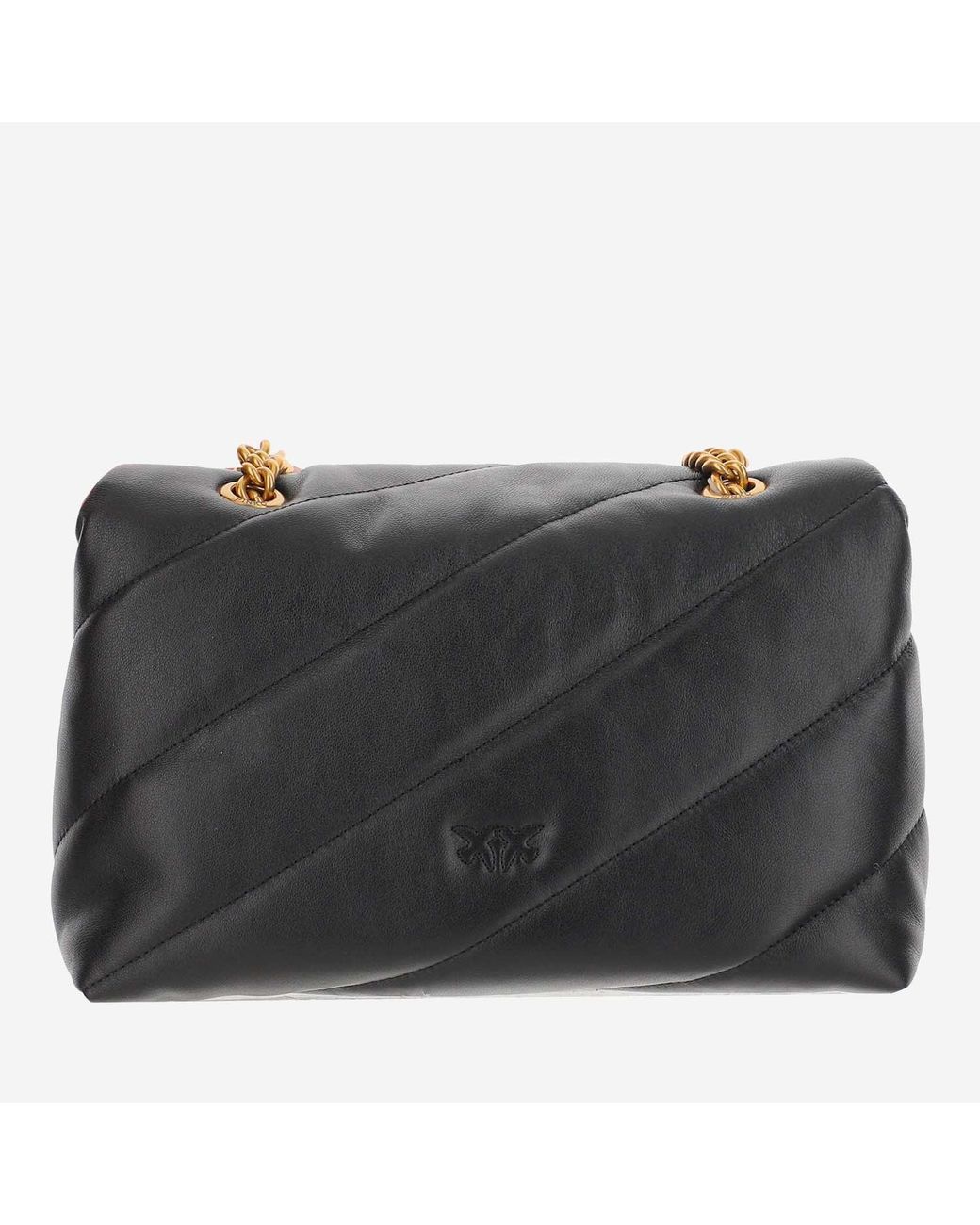 Pinko Black Shoulder Bag Love Classic Puff