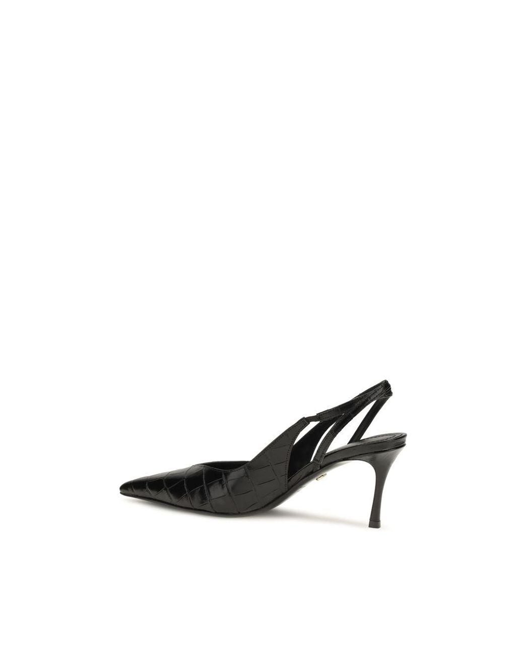 Ferragamo Black Calf Leather Bos Taurus Pumps