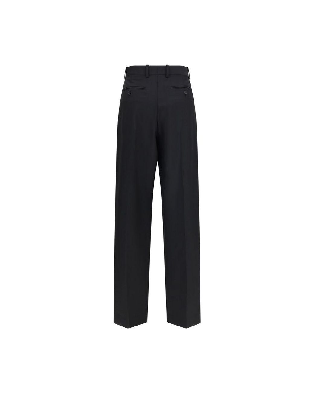 Givenchy Black Wool Oves Aries Dress Pants