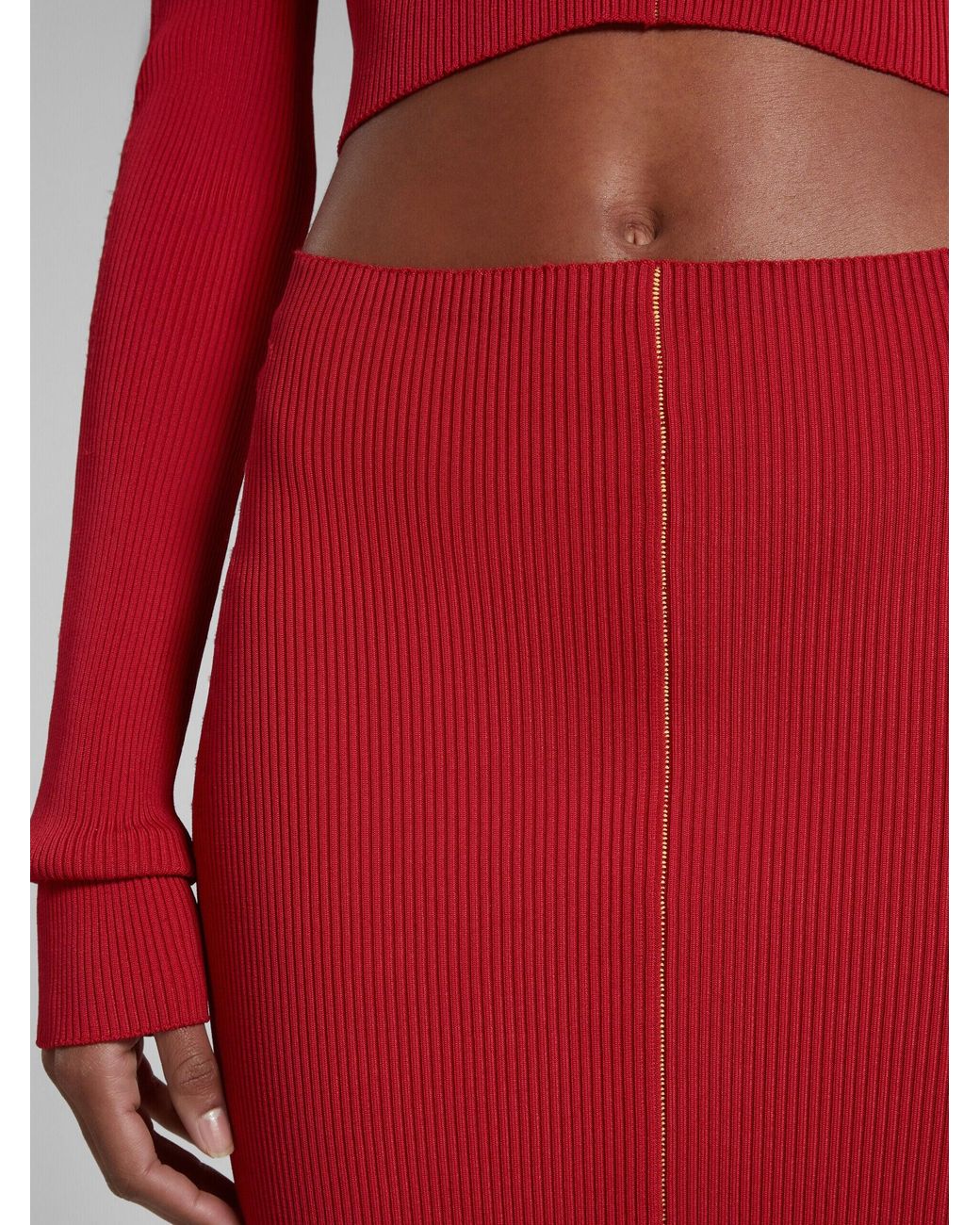 Marni Red Skirt