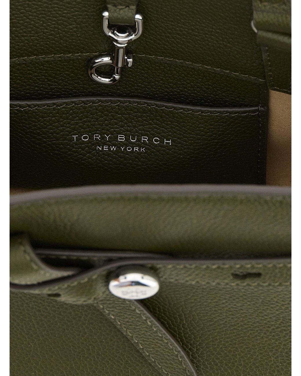 Tory Burch Green Tory Burch Romy Top Handle Bag
