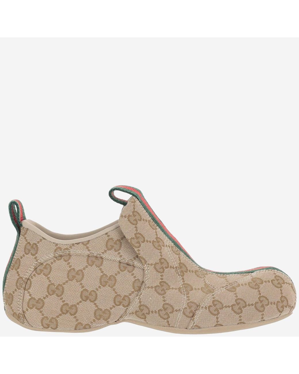 Gucci Brown Sneakers Gg Fabric