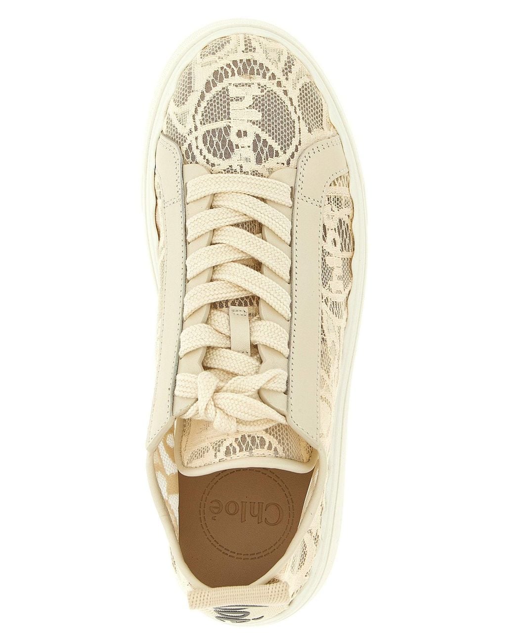 Chloé Natural Lauren Sneaker