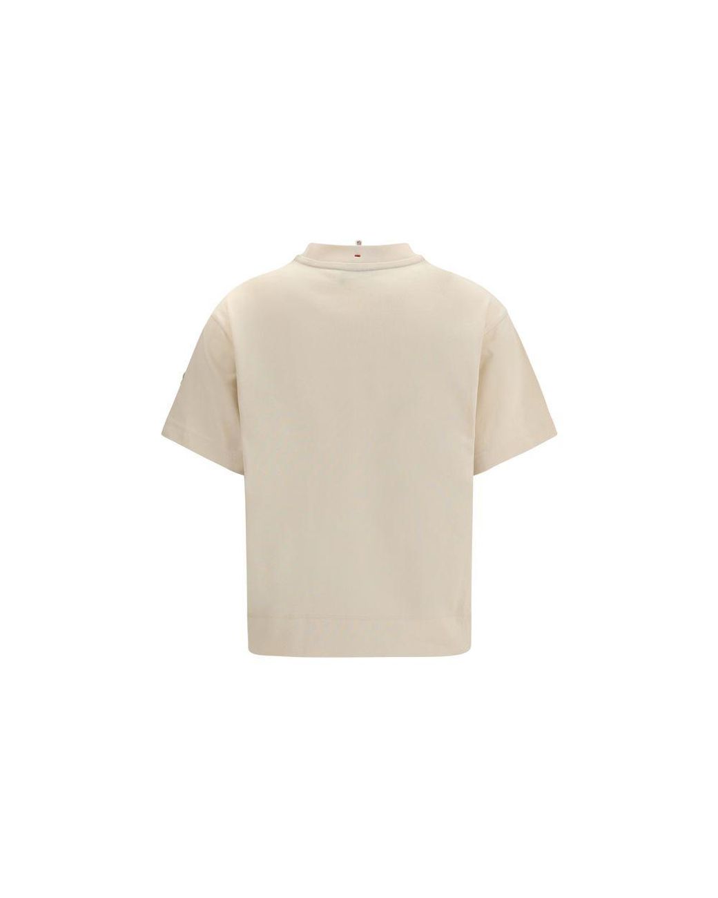 Moncler Natural Beige Cotton Sportswear