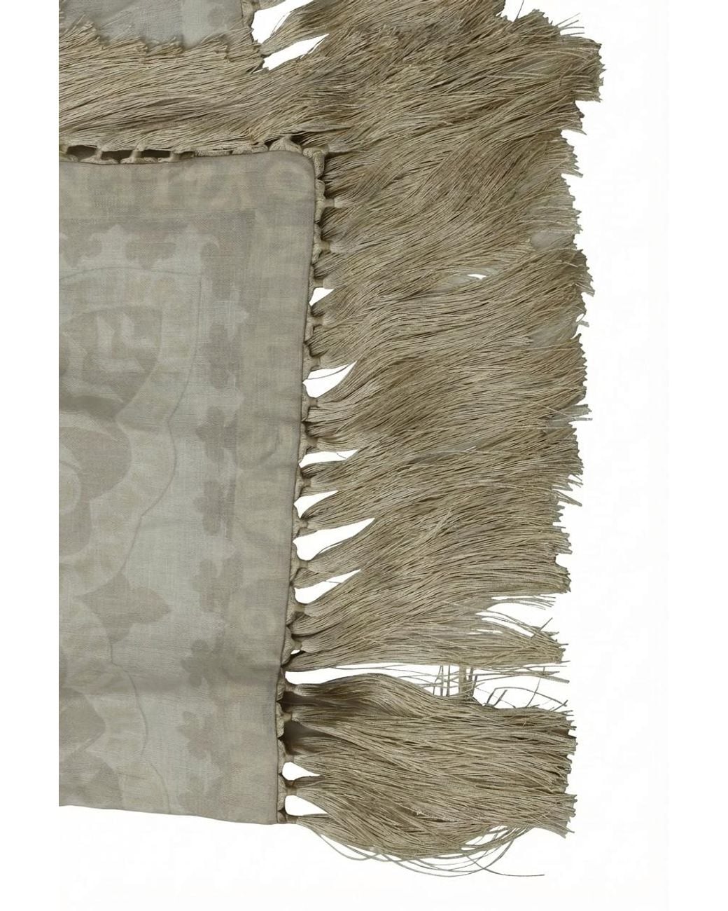 Valentino Multicolor Adult Long Skirt Linen Fabric