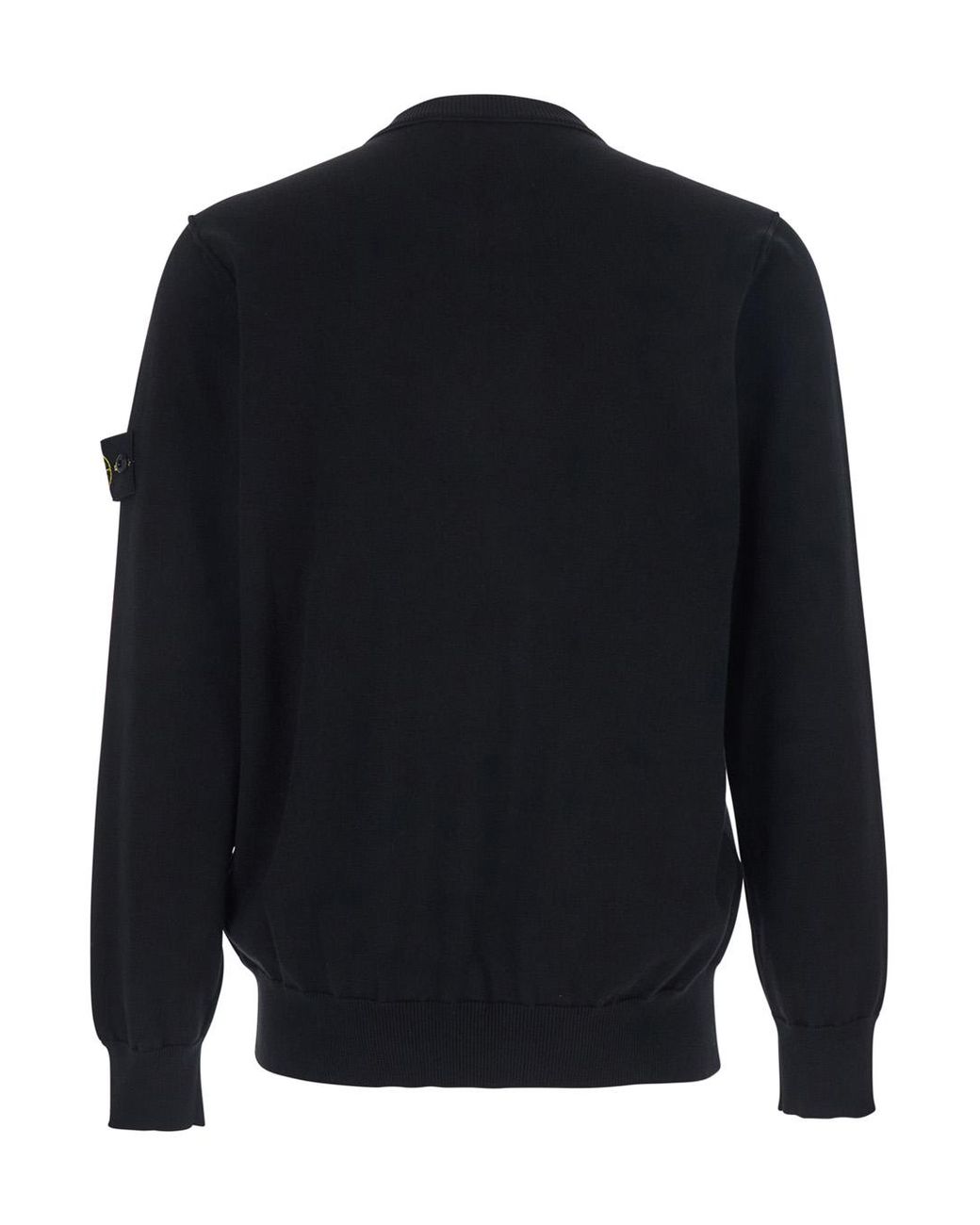 Stone Island Blue T-Shirt Long-Sleeve Cotton for men