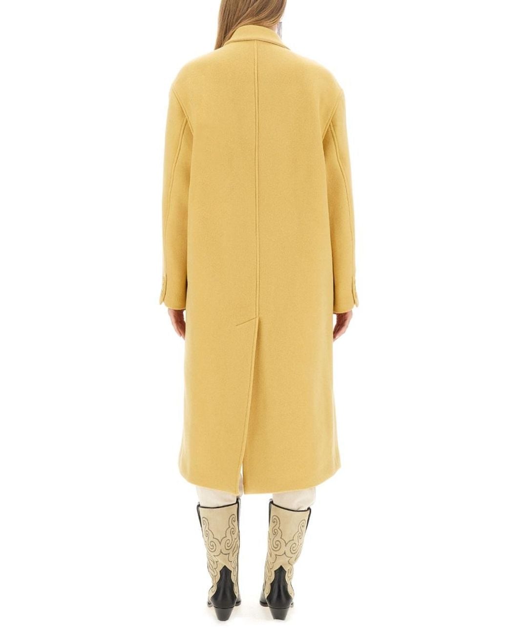 Isabel Marant Yellow Isabel Marant Theodore Trench Coat