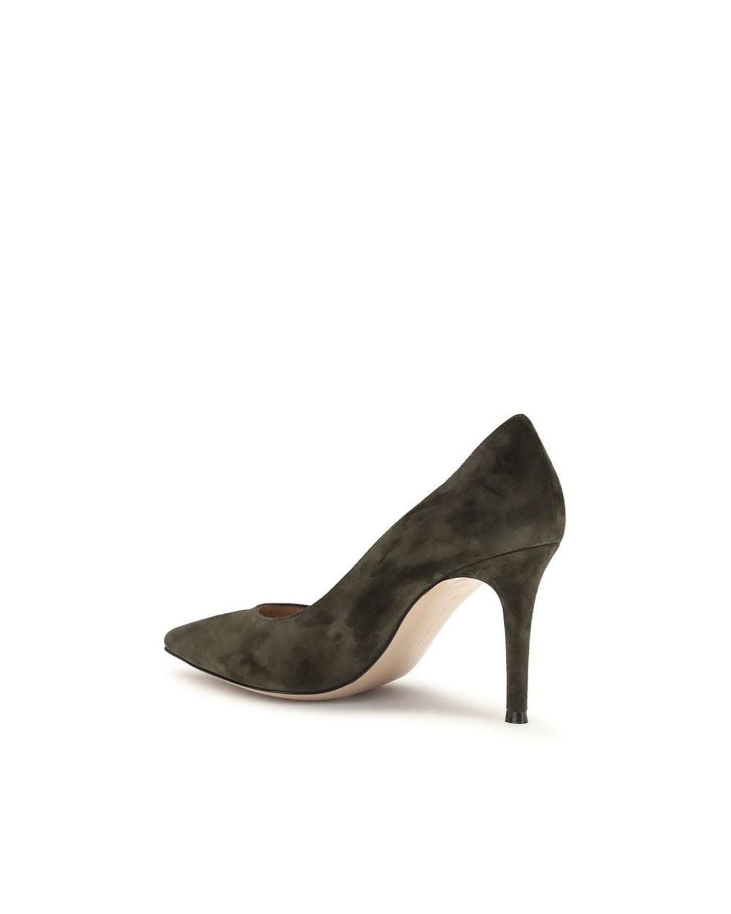 Gianvito Rossi Black Gianvito Rossi Suede Pump