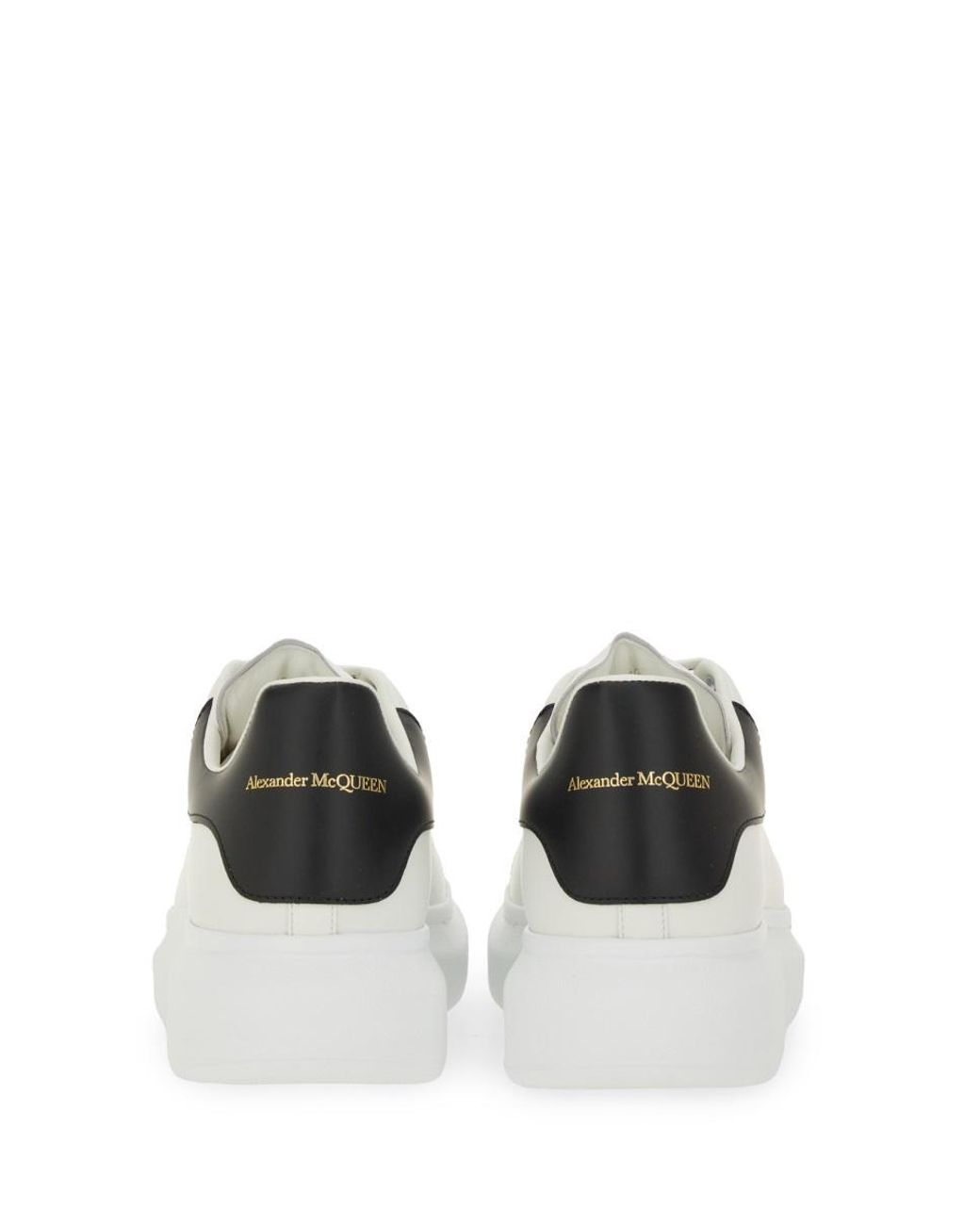 McQueen White Alexander Mcqueen Oversize Sneakers for men