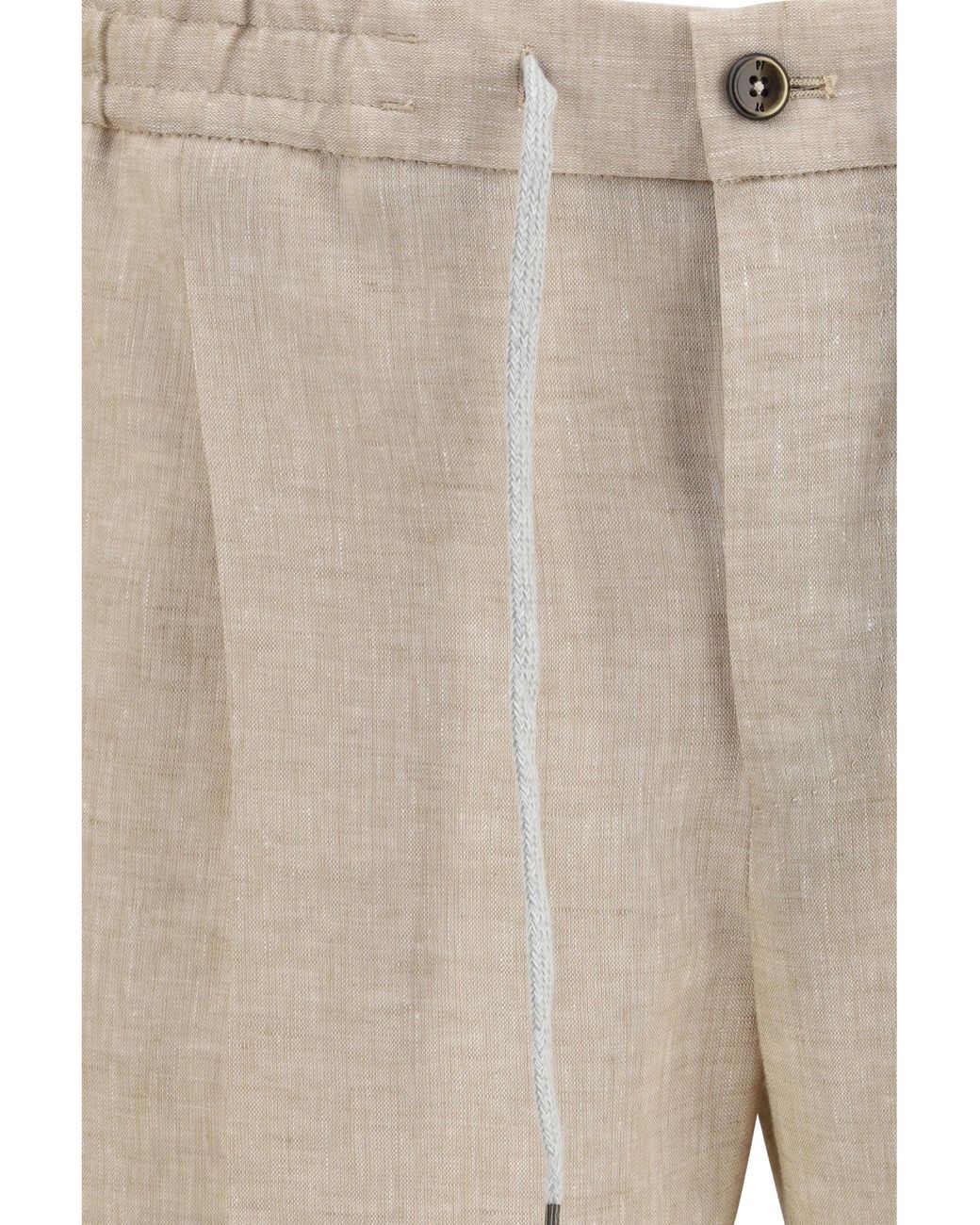 PT Torino Natural Linen Pants for men
