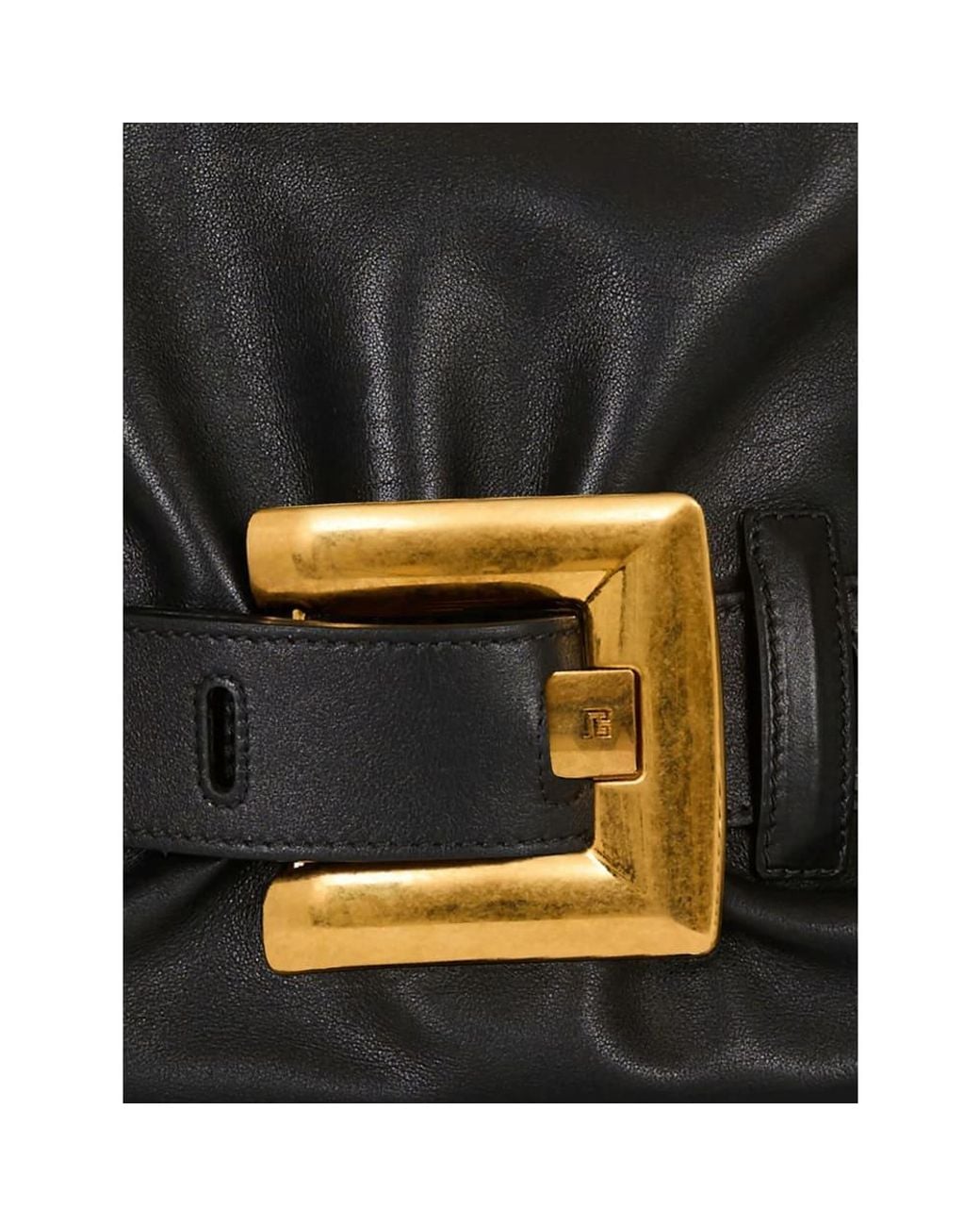 Balmain Black Shoulder Bags