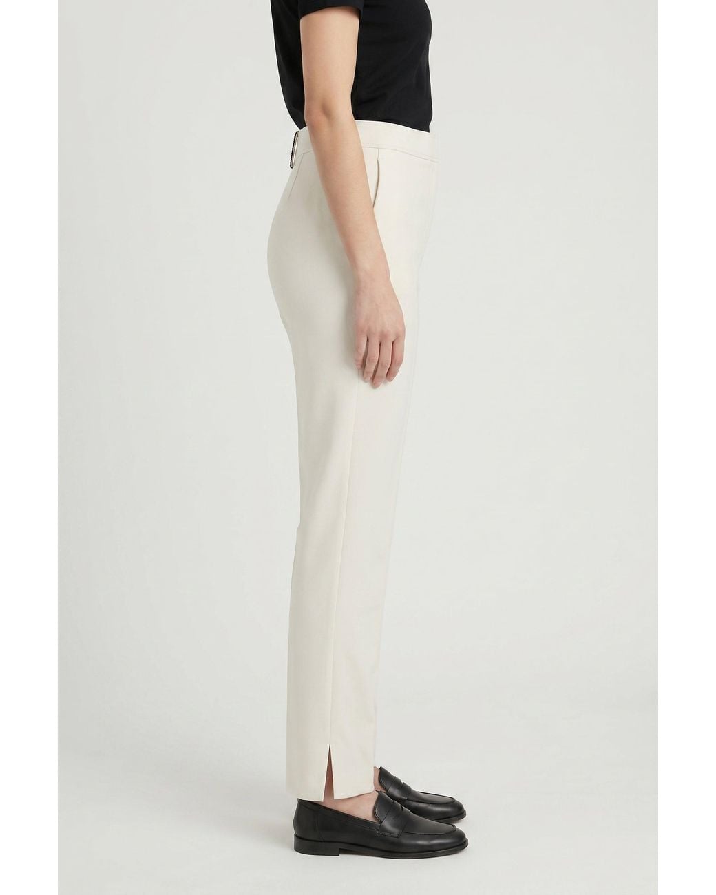 Brunello Cucinelli Black Off Tailored Trousers