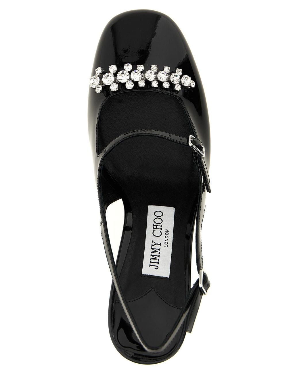 Jimmy Choo Black 'Belinda' Slingback