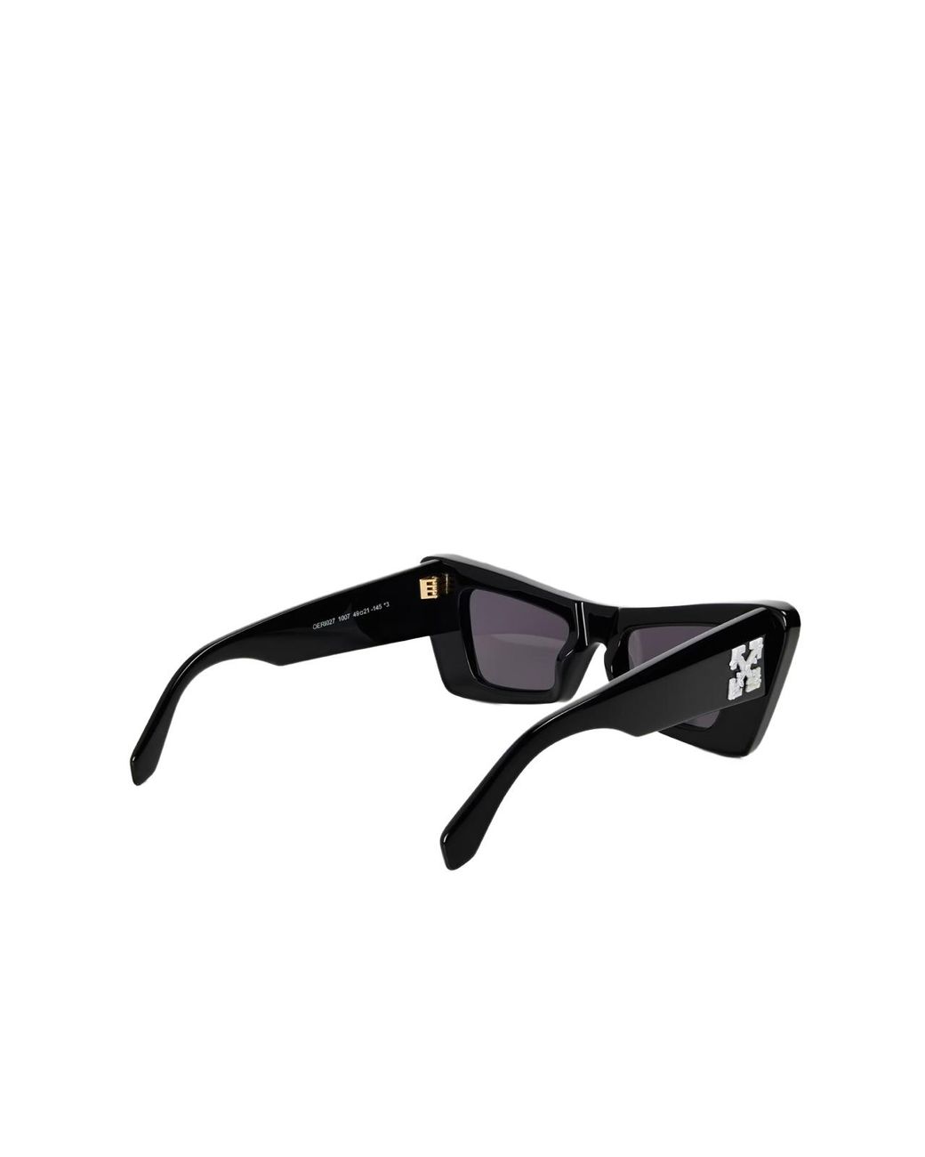 Off-White c/o Virgil Abloh Black Arrow Logo Sunglasses