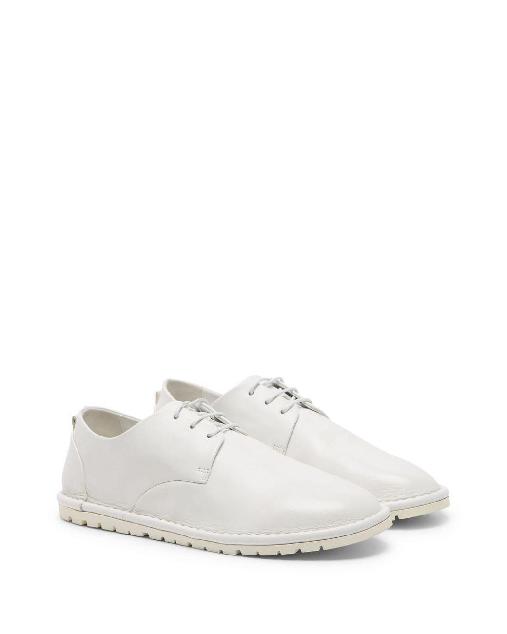 Marsèll White Lace-Up Shoes Sancrispa Calfskin Accessories for men
