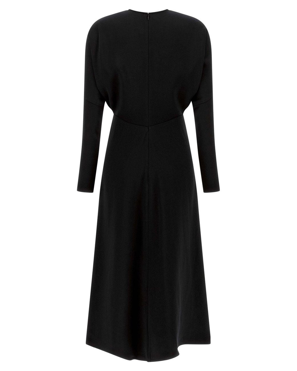 Victoria Beckham Black Dolman Sleeve Dress