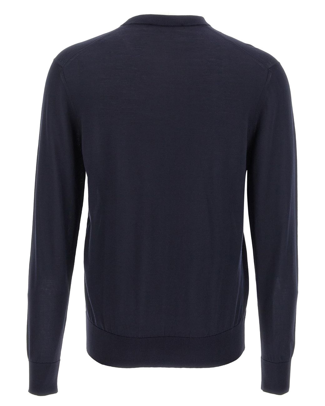 Dolce & Gabbana Blue Logo Embroidery Sweater for men