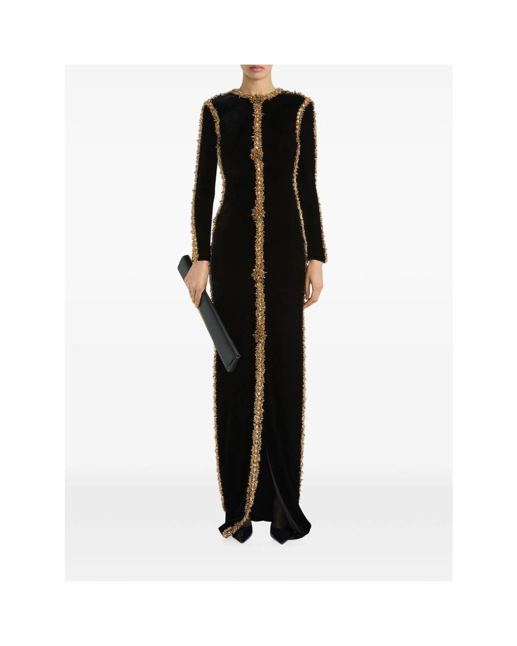 Balmain Black Gowns