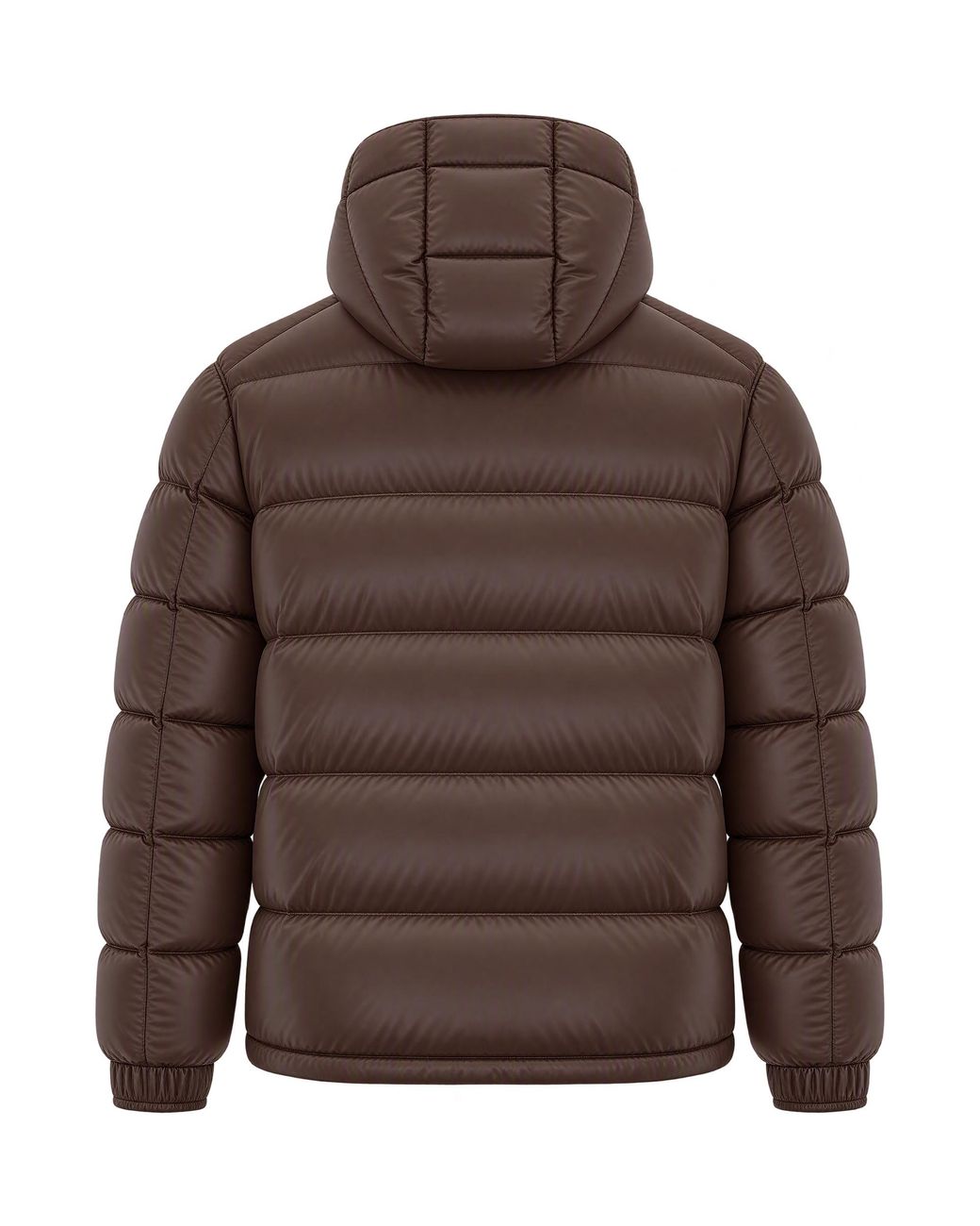 Herno Brown Glossy Down Jacket for men