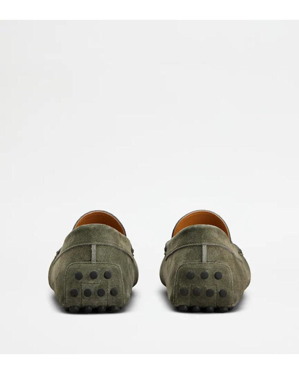Tod's Green Tod's Suede Loafer — Sage for men