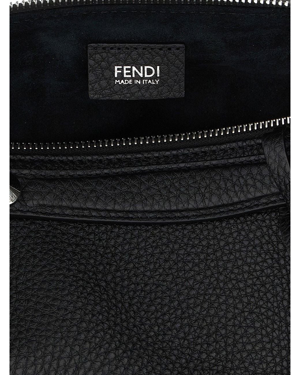 Fendi Black Roma Shoulder Bag